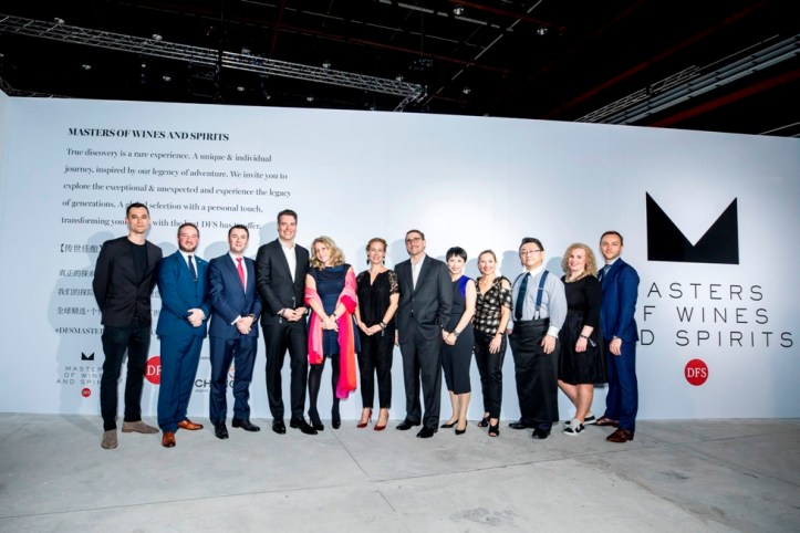 DFS Group poses with the Masters at Work