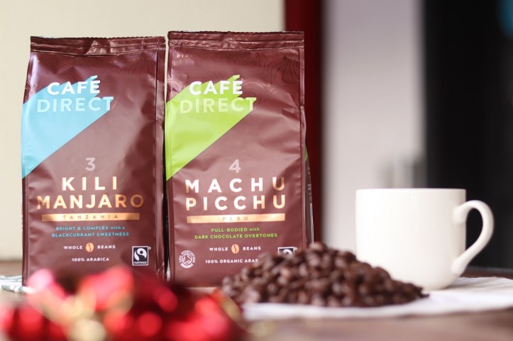Cafedirect Terroir Whole Beans Kilimanjaro Coffee and Cafédirect Terroir Whole Beans Machu Picchu Coffee