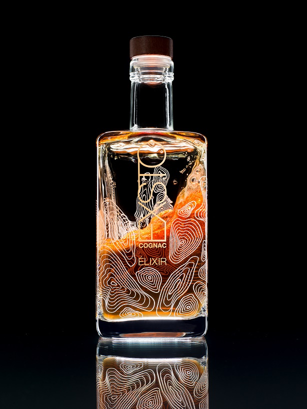 Exsto Elixir Bottle Swirled