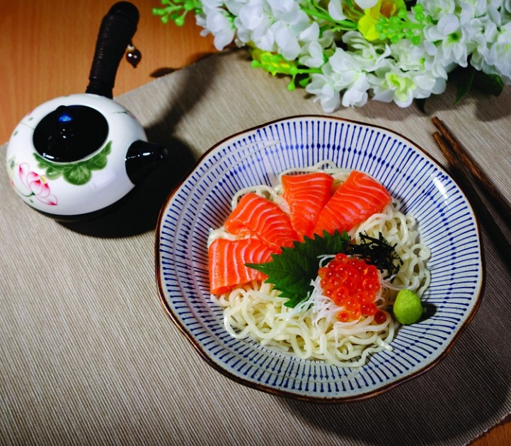 Inaniwa Udon - Salmon Ikura Udon