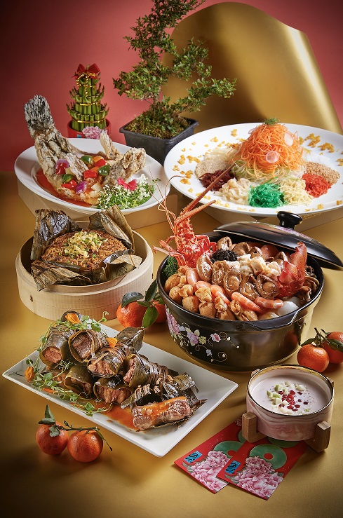 New! Premium Lobster&amp; Abalone Poon Choi Combo Set Package - 6 diishes (1)